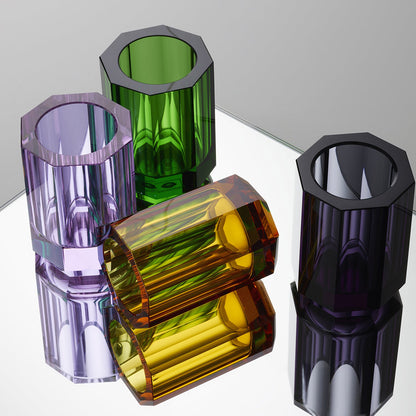 decor walther | KRISTALL collection | crystal tumbler | amber