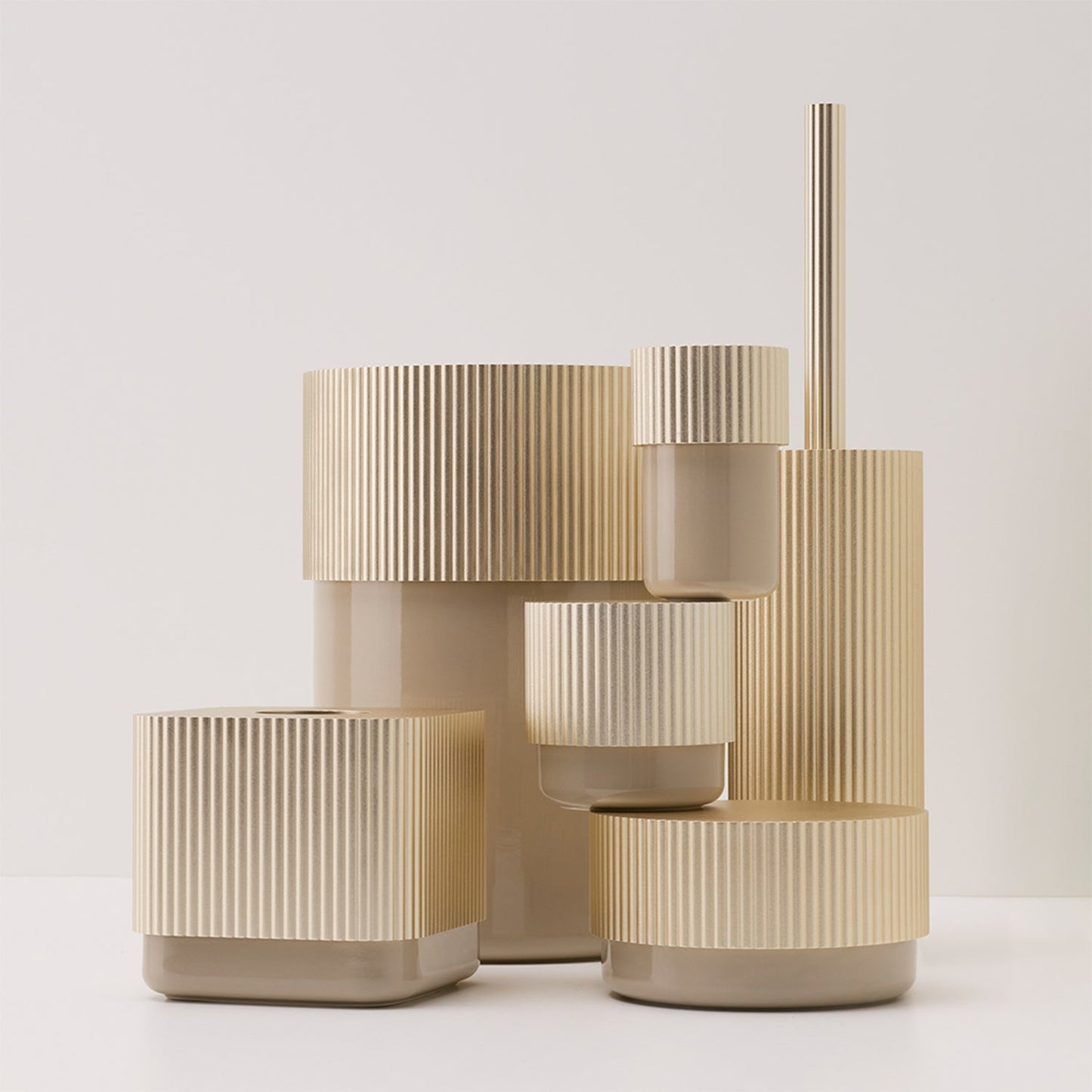 decor walther | OF.LINE series | multi purpose box large | champagne + dune