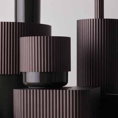 decor walther | OF.LINE series | toilet brush set | mocca + moor