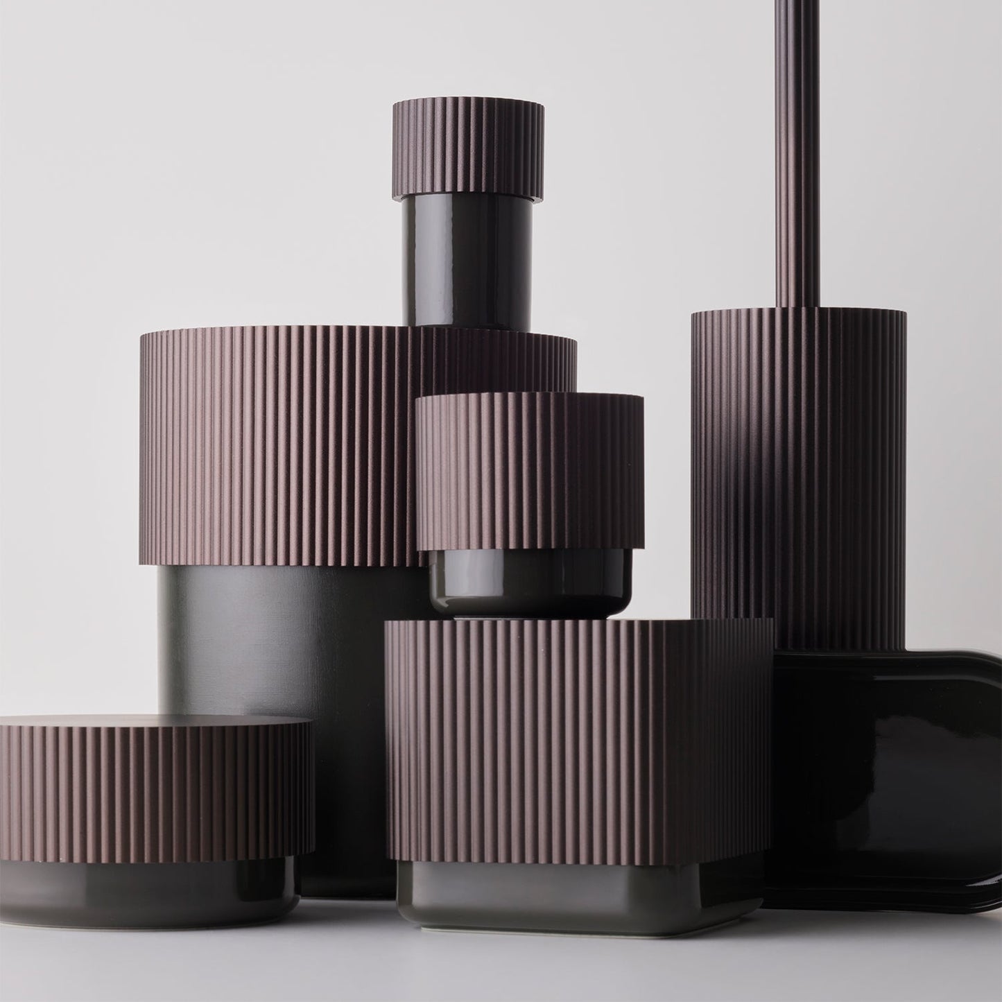 decor walther | OF.LINE series | soap dish | mocca + moor