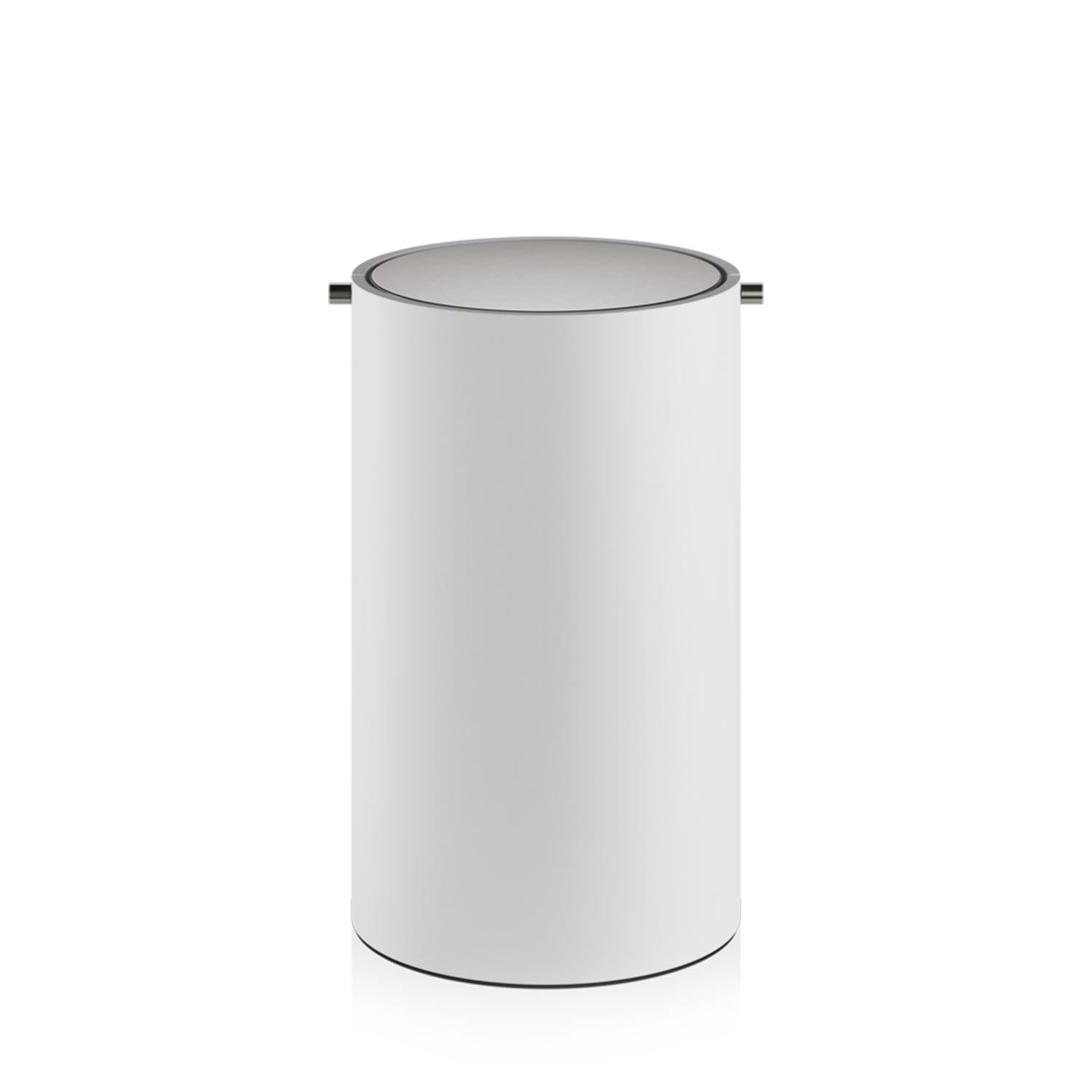 decor walther | STONE series | paper bin with revolving lid | white