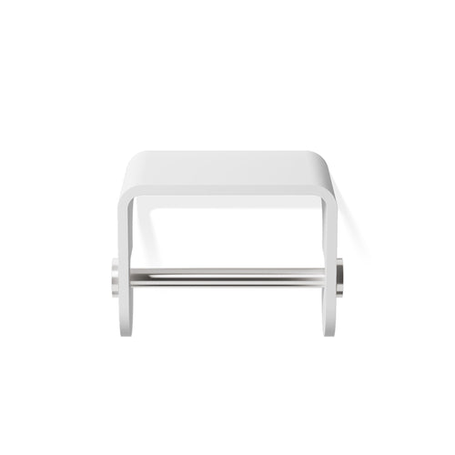 decor walther | STONE series | toilet paper holder | white
