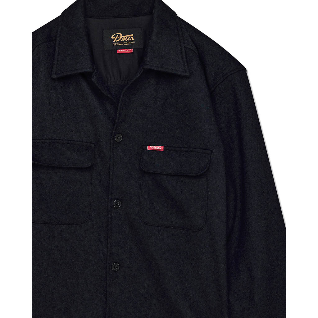 Clayton Wool Shirt | Men's