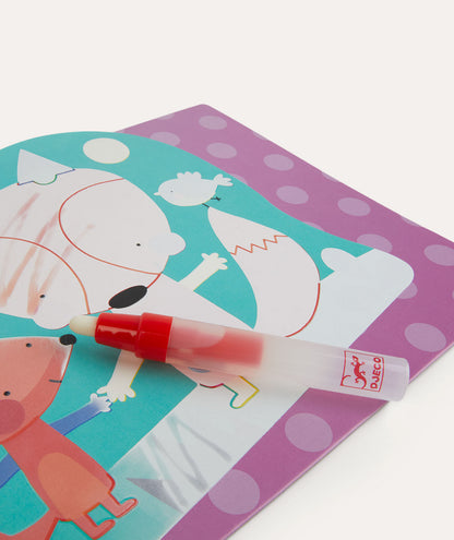 Djeco Water Painting Kit Hidden in the Woods