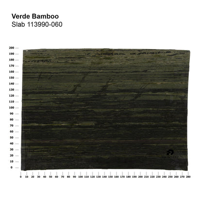draenert | colin coffee table | verde bamboo stone + black frame