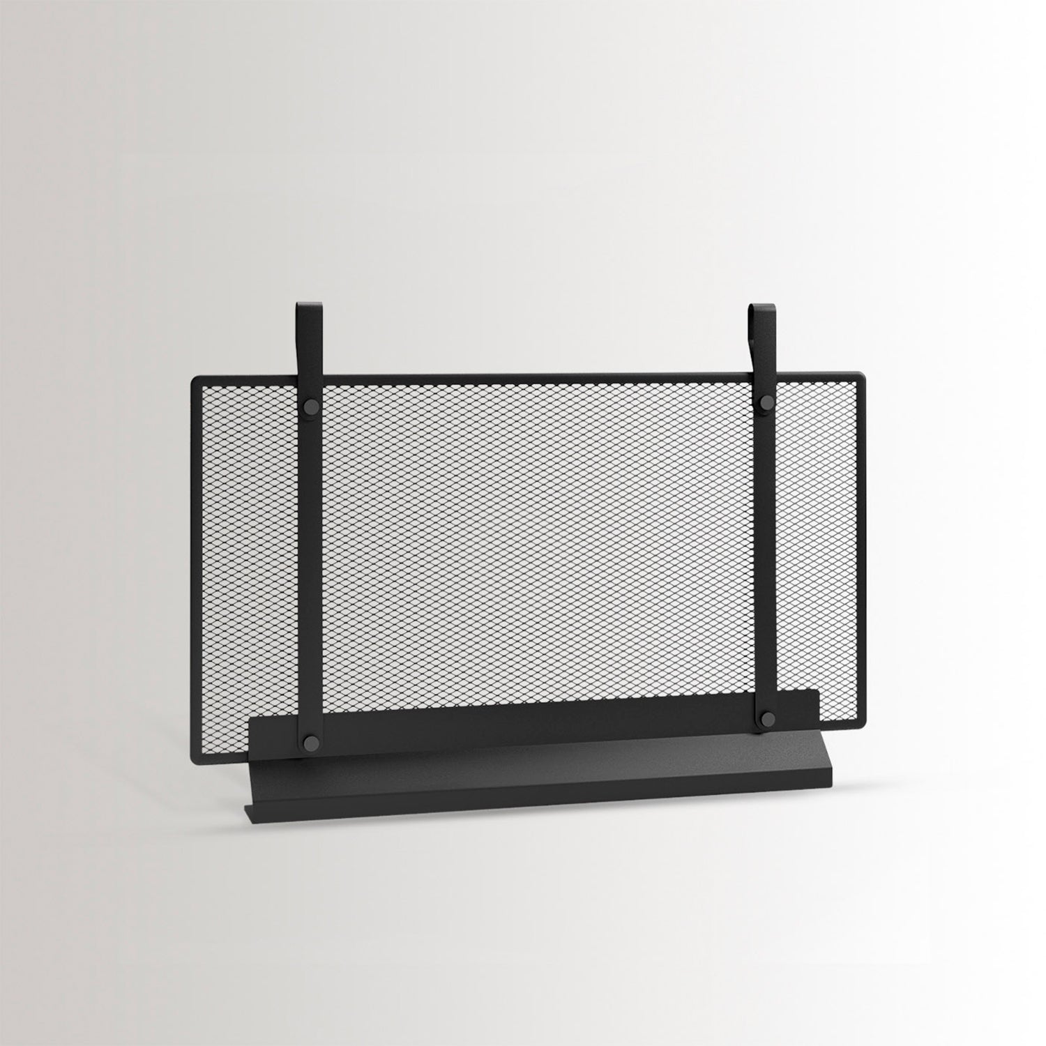 eldvarm | emma fireplace screen | noir 70