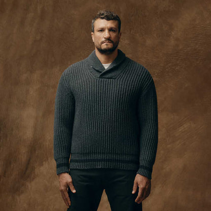 Bristol Shawl Neck Sweater | Men's