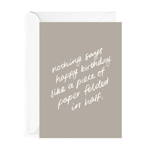 galina dixon | greeting card | nothing says happy birthday