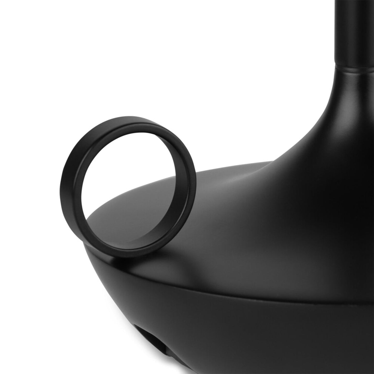graypants | wick portable table lamp | black 26cm