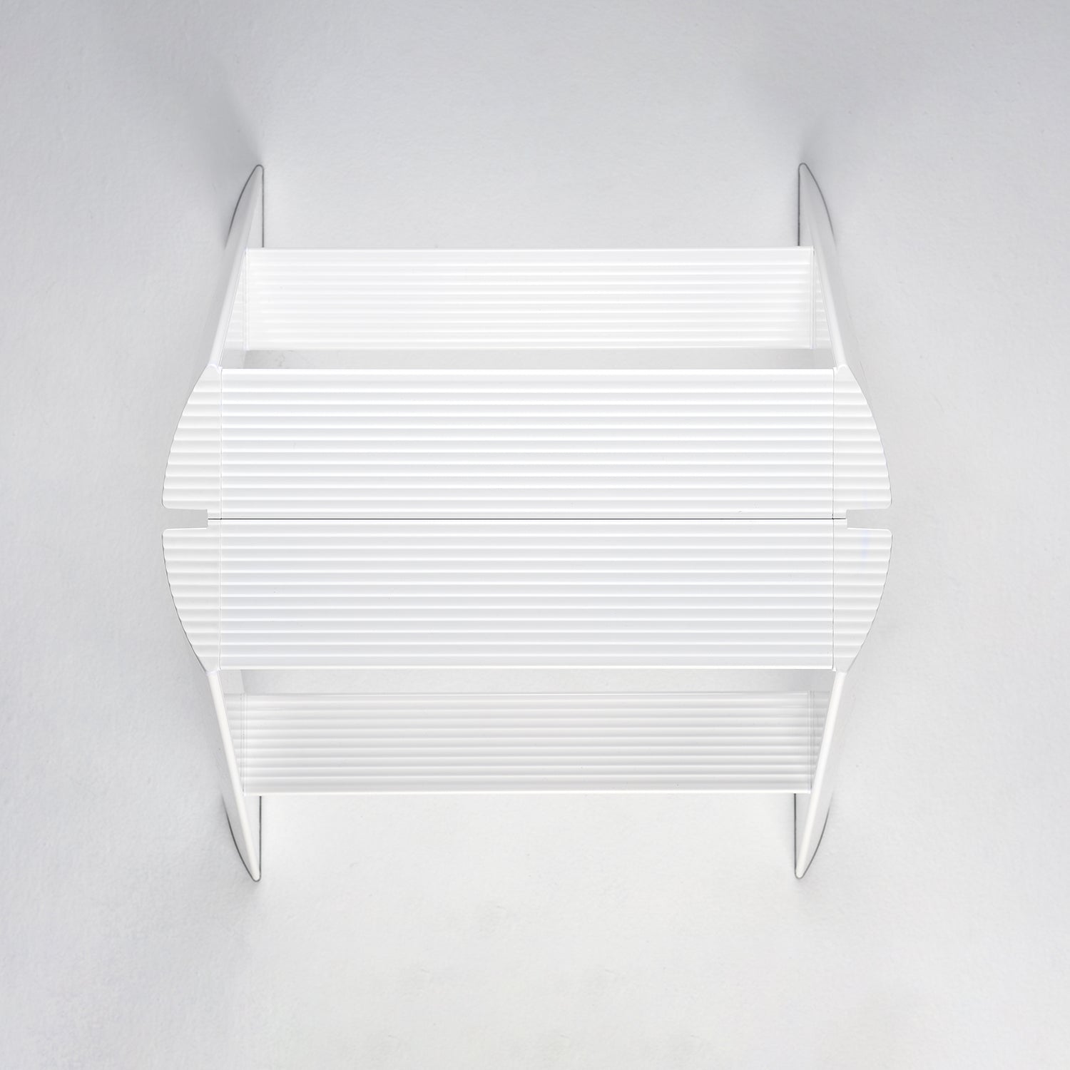 hasegawa | lucano 2 step ladder | white
