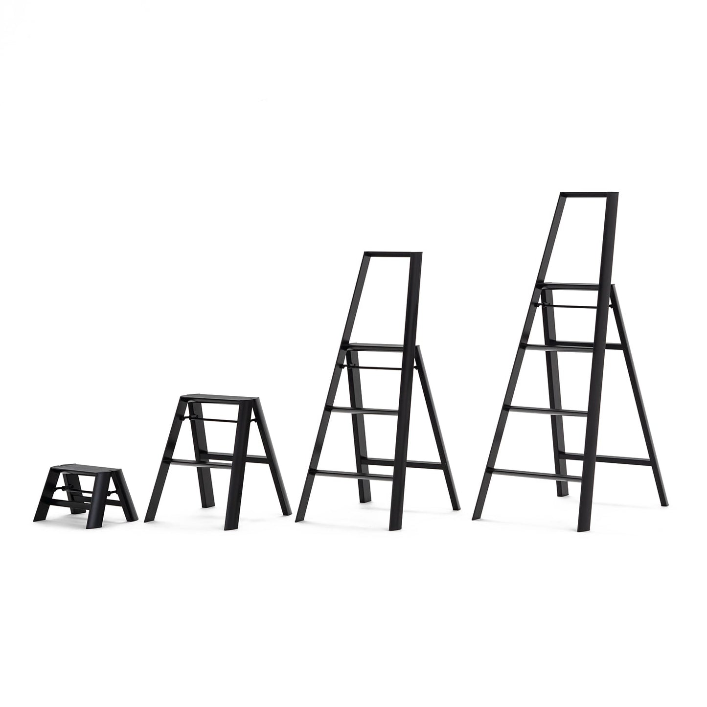 hasegawa | lucano 4 step ladder | black