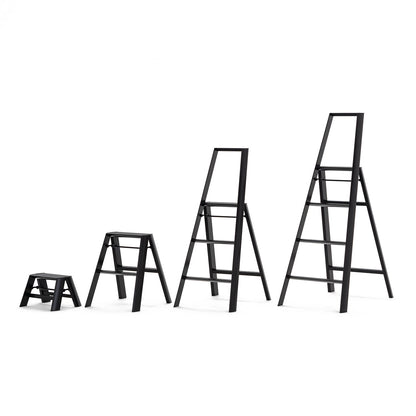 hasegawa | lucano 4 step ladder | black