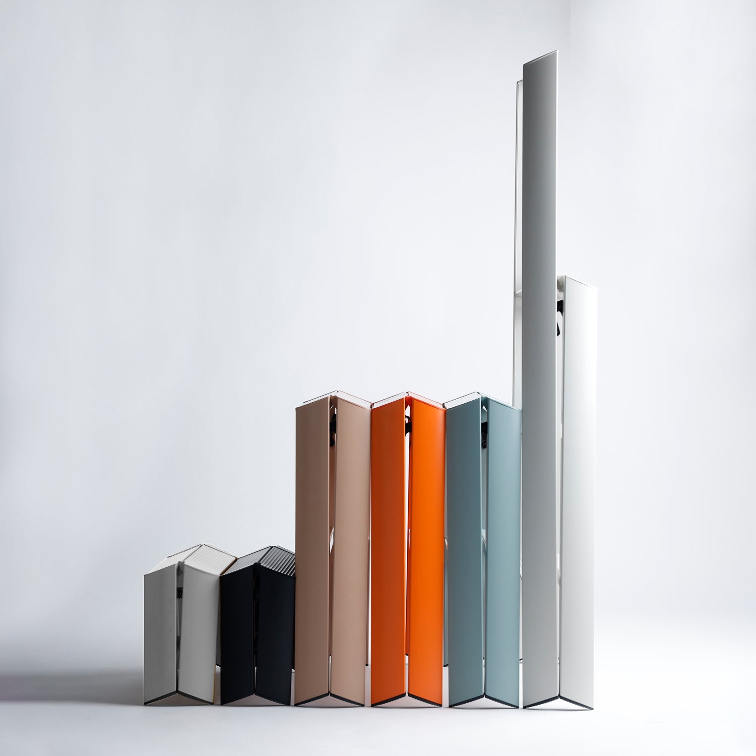 hasegawa | lucano 1 step ladder | crystal grey