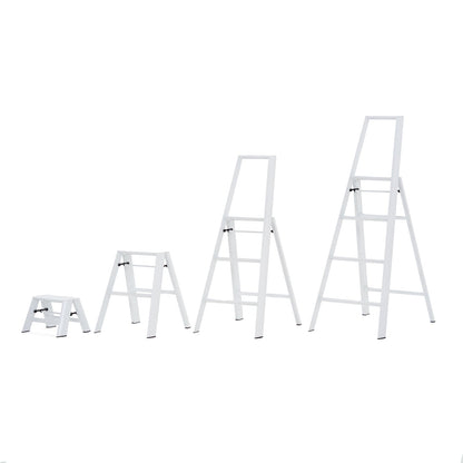 hasegawa | lucano 2 step ladder | white