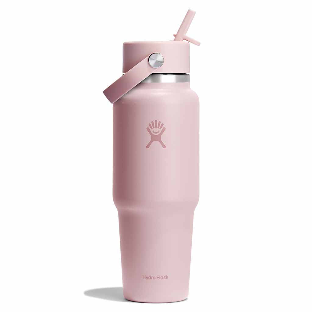 32 oz Wide Flex Straw Travel Bottle