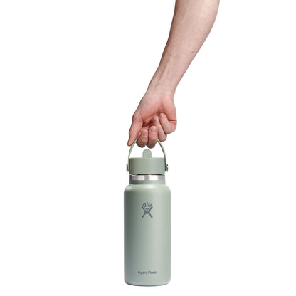 32 oz Wide Mouth w/ Flex Straw Cap