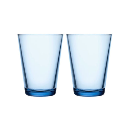 iittala | kartio highball glass | set of 2 | aqua