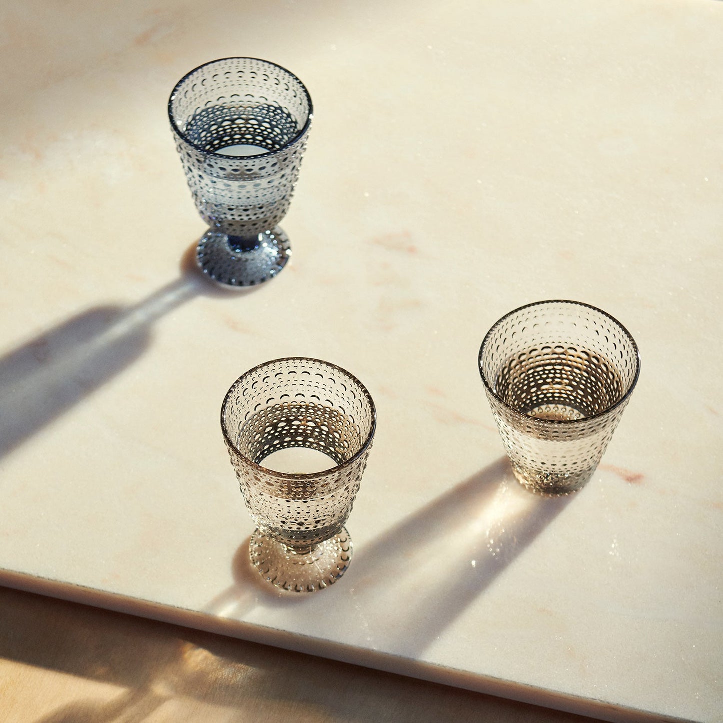 iittala | kastehelmi universal glass | set of 2 | linen - LC