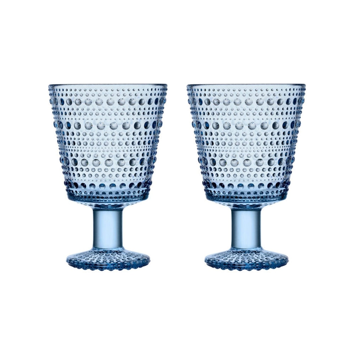 iittala | kastehelmi universal glass | set of 2 | aqua ~ DC