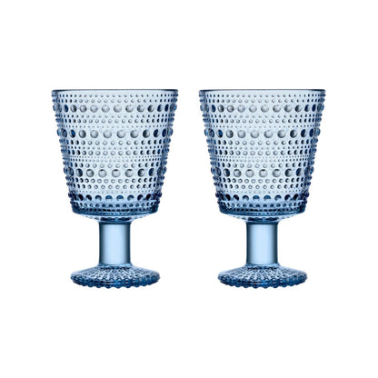 iittala | kastehelmi universal glass | set of 2 | aqua ~ DC