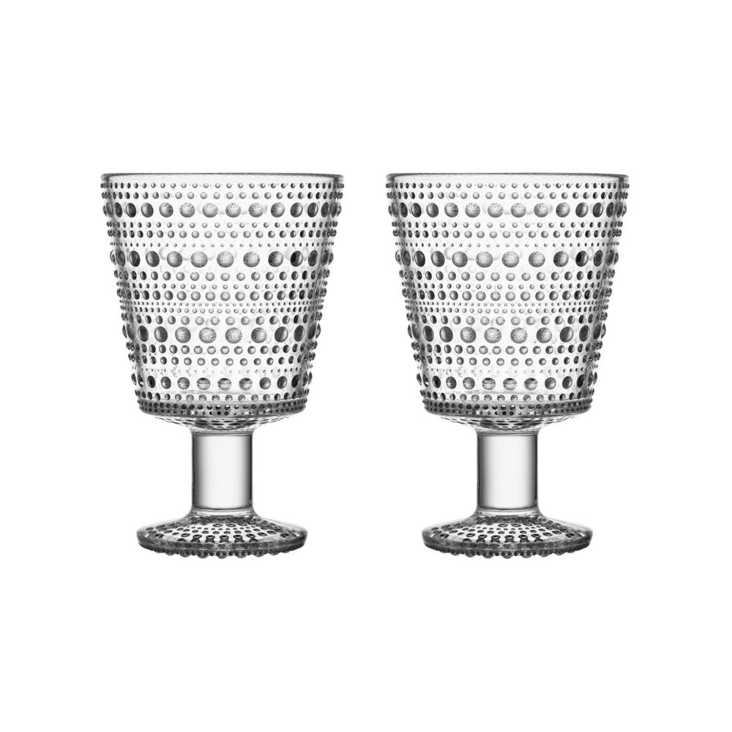 iittala | kastehelmi universal glass | set of 2 | clear ~ DC