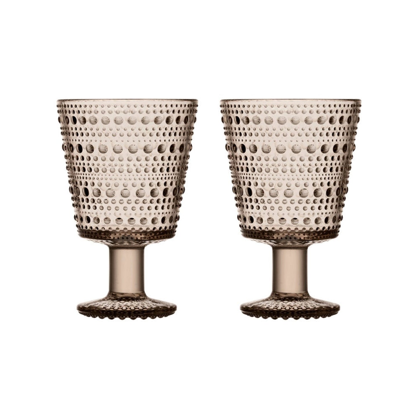 iittala | kastehelmi universal glass | set of 2 | linen - LC