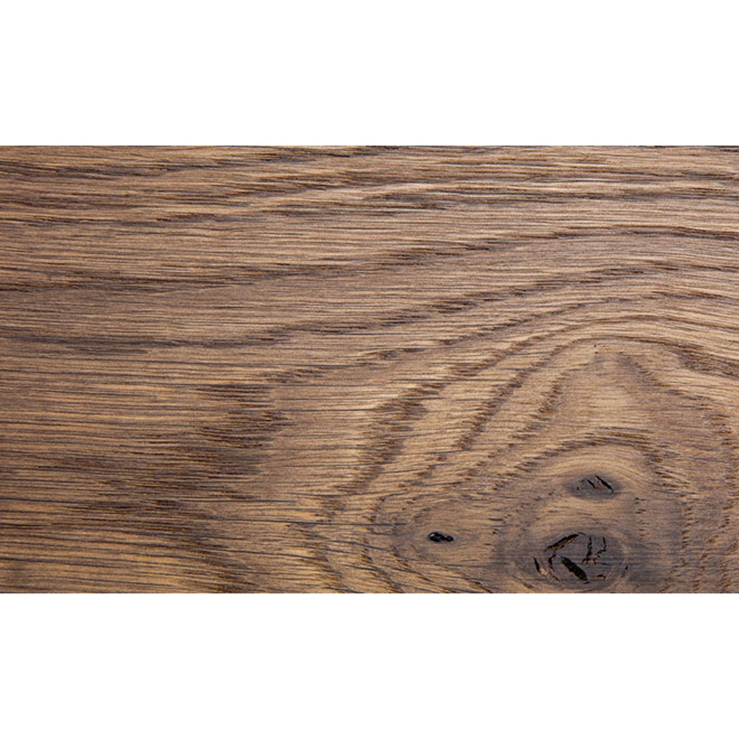 janua | bc 07 basket table round | smoked oak + black base 185cm