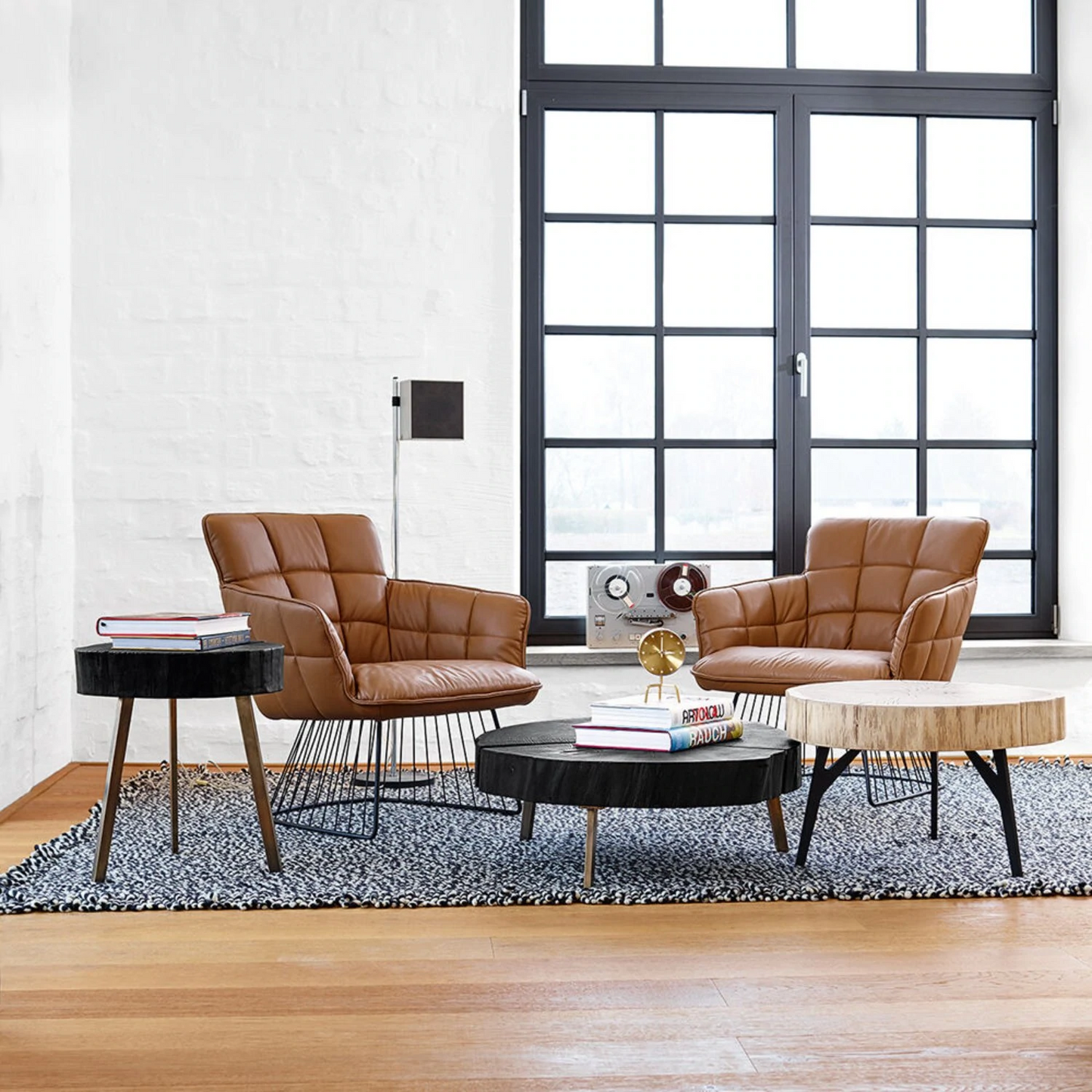 janua | bc 05 stomp table | 70-80cm | black