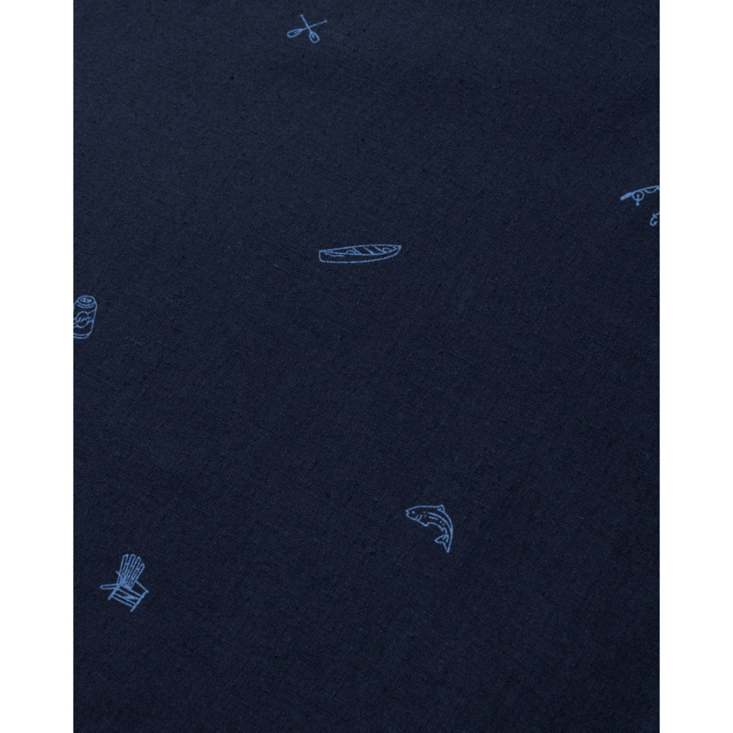 TENTREE - LAKE LIFE MANCOS SHIRT | Midnight Blue/Lake Life