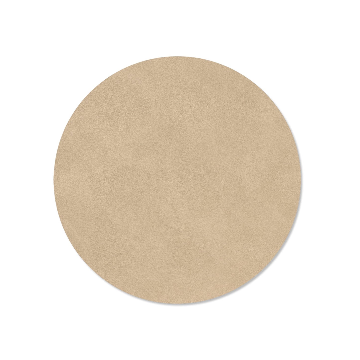 lind dna | table mat | circle medium | nupo sand