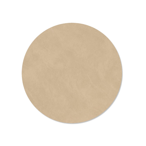 lind dna | table mat | circle medium | nupo sand