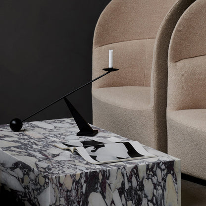audo copenhagen (menu) | interconnect candle holder | black