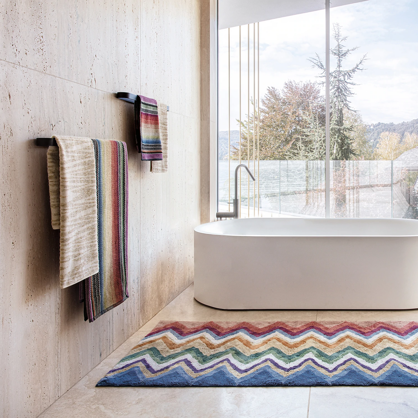 missoni home | amone bath mat | colour 159