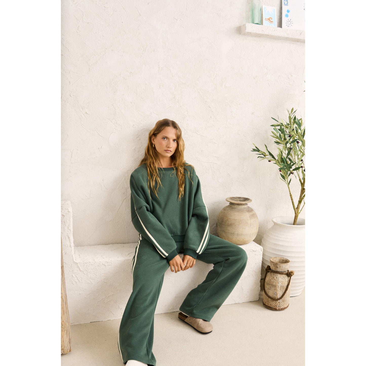 Contrast Sweatshirt | Women's