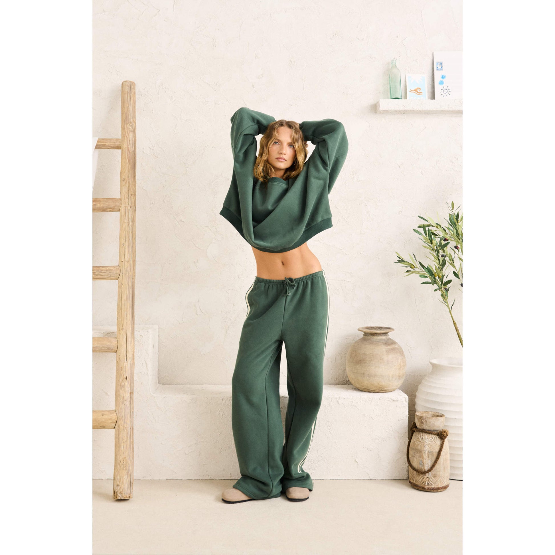 Contrast Sweatshirt | Women's