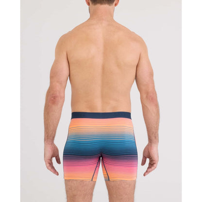 SAXX - VIBE XTRA SUPER SOFT BOXER BRIEF | Hazy Stripe Sunset