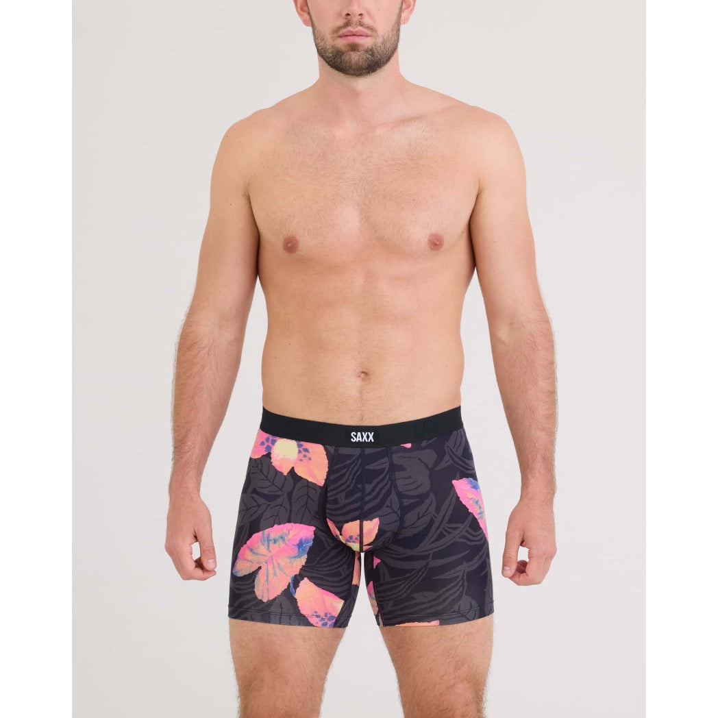 SAXX - VIBE XTRA SUPER SOFT BOXER BRIEF | Nocturnal Orchid Dark Ink