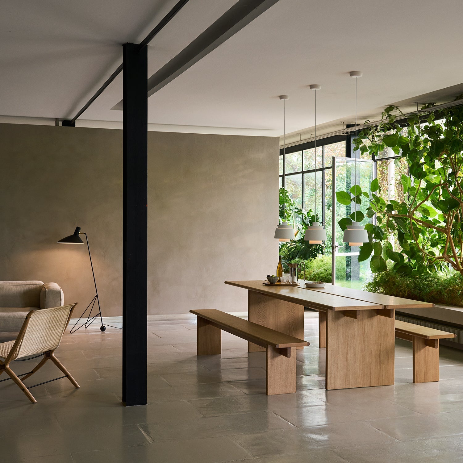 &tradition | utzon pendant | matte white