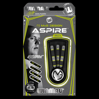 WINMAU MVG Aspire Darts - 80% Tungsten - 21g
